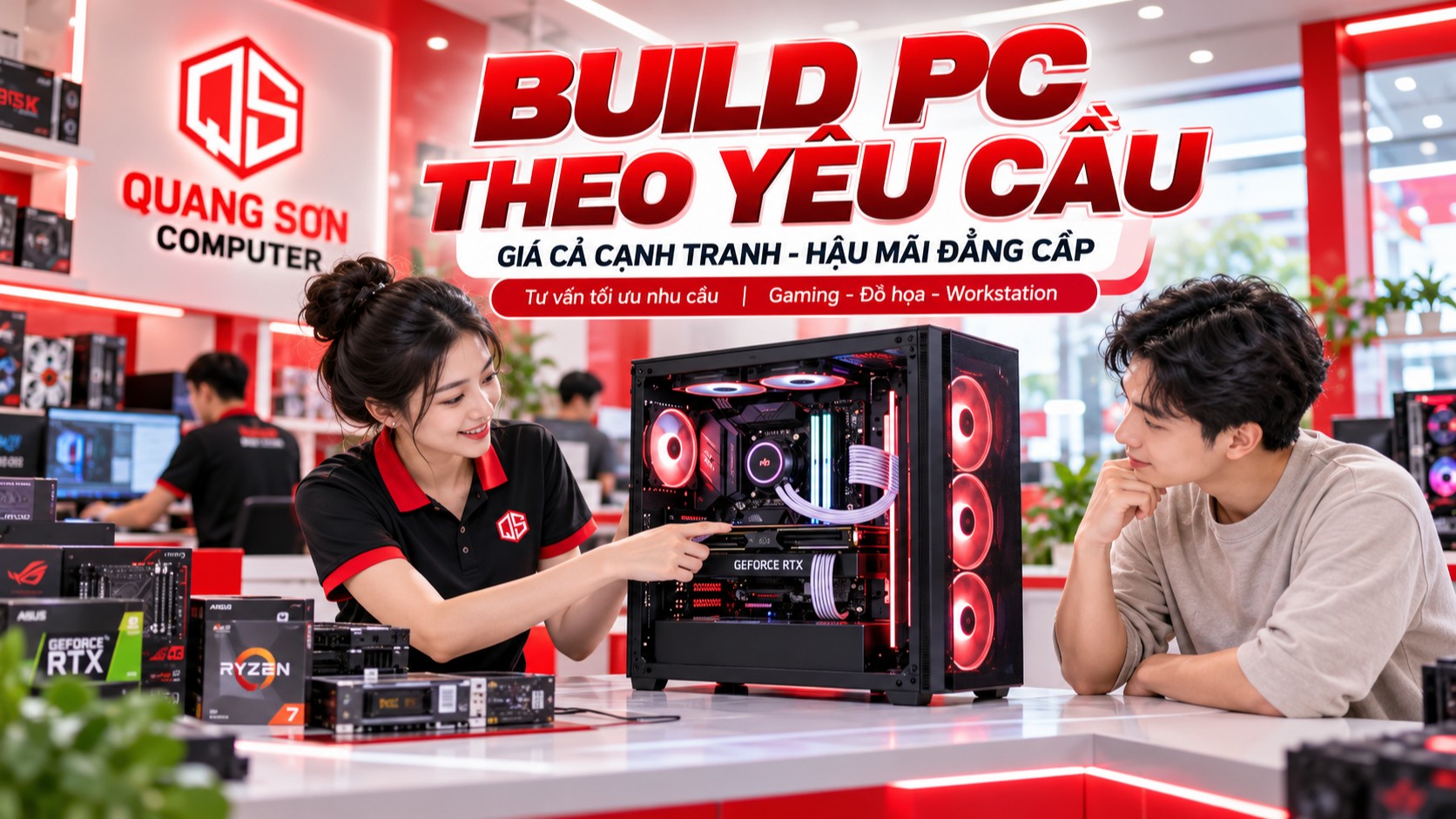 Xây dựng cấu hình theo nhu cầu