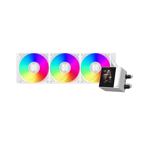 Tản Nhiệt Nước PCCOOLER DC360 Pro ARGB Display - Radiator 360mm, LCD